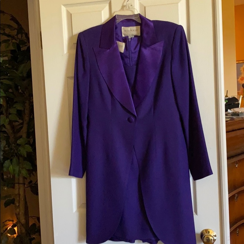 Hugo Buscati dress and jacket